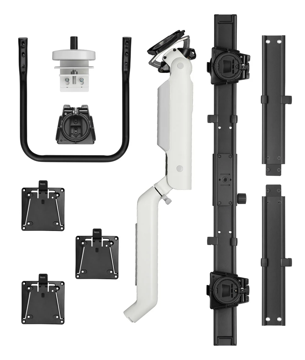 Brazo articulado para tres monitores de gran tamaño Flo X - Image 10