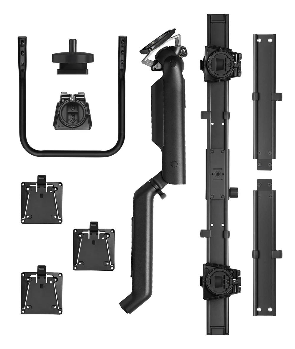 Brazo articulado para tres monitores de gran tamaño Flo X - Image 6
